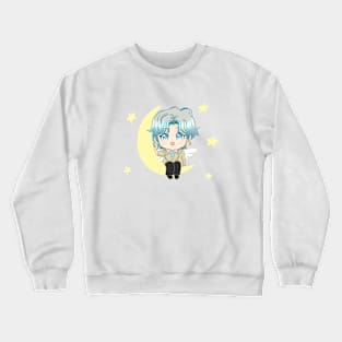 Fairy Boy In The Moon Crewneck Sweatshirt